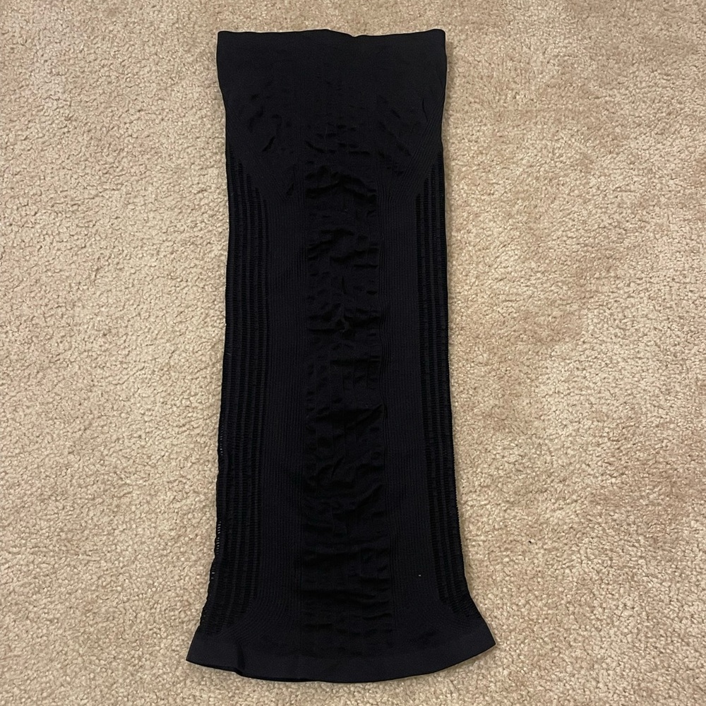 Elegant Black Women's Marciano strapless dress